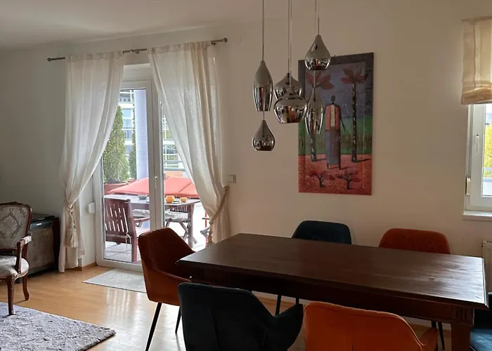 Seewohnung Mit Terrasse Apartament